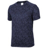 Sport-Tek Youth True Navy PosiCharge Digi Camo Short Sleeve Tee