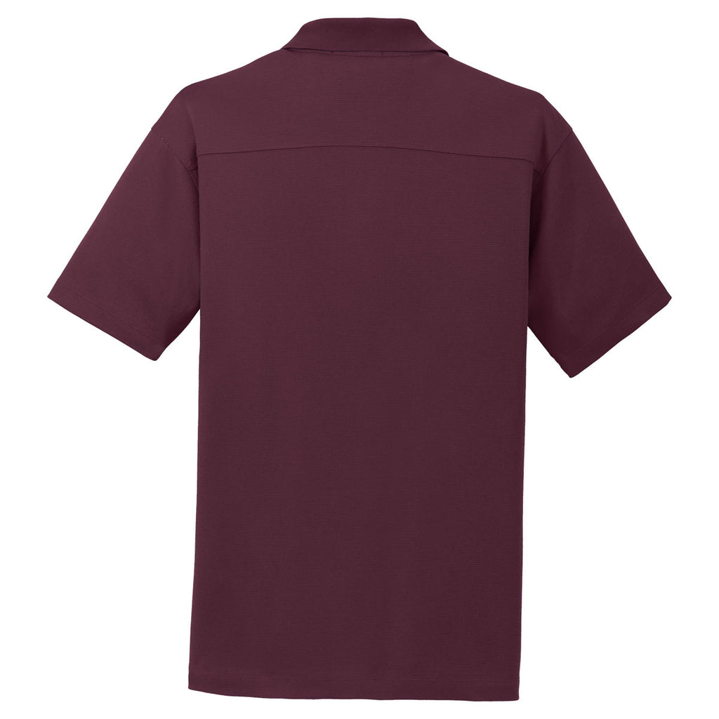 Sport-Tek Youth Maroon PosiCharge RacerMesh Polo