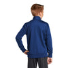 Sport-Tek Youth True Royal/White Tricot Track Jacket