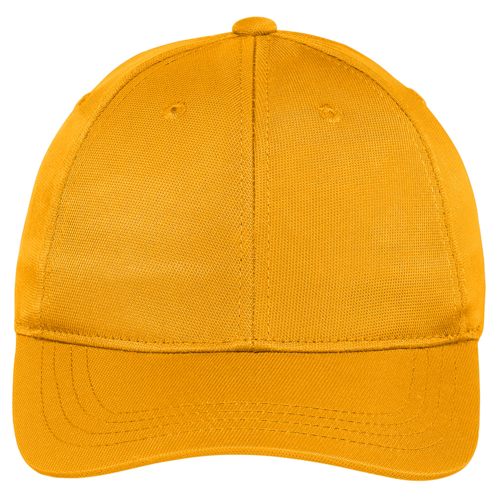 Sport-Tek Youth Gold Dry Zone Nylon Cap