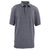 Zusa 3 Day Men's Steel/Black Heather Stripe Polo