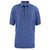 Zusa 3 Day Men's Vivid Blue/Navy Heather Stripe Polo