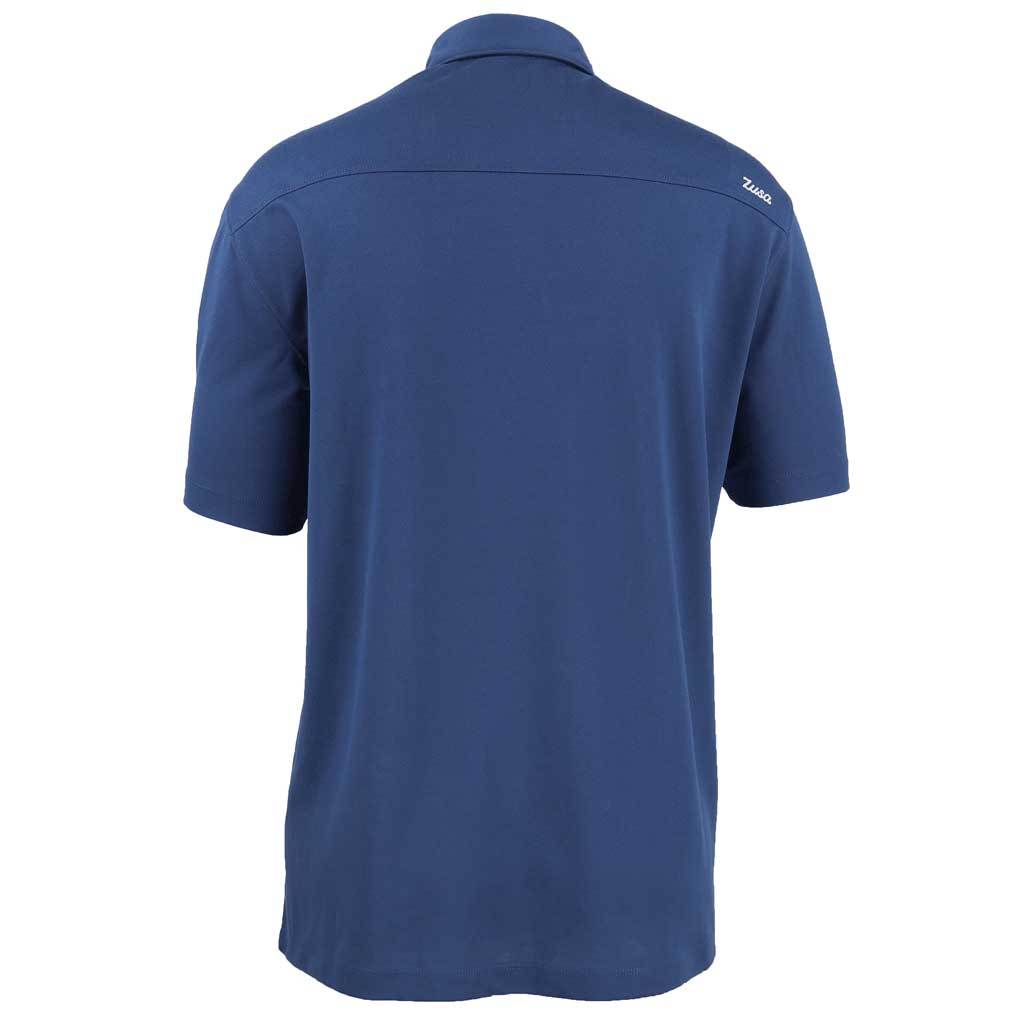 Rally Zusa Men's Navy Everyday Pique Polo