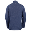 Zusa Men's True Navy Heather Midtown Fleece Full Zip