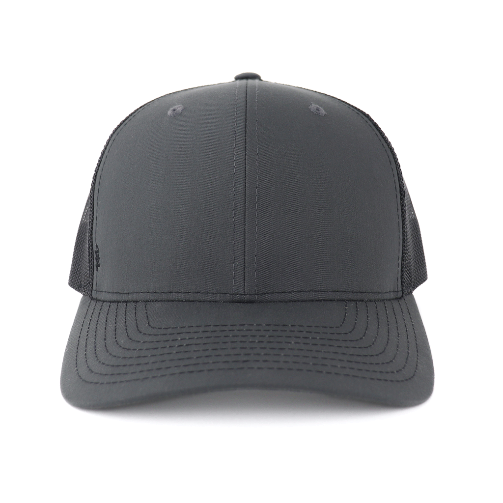 48-Hour Zusa Charcoal/Black Open Road Trucker Cap