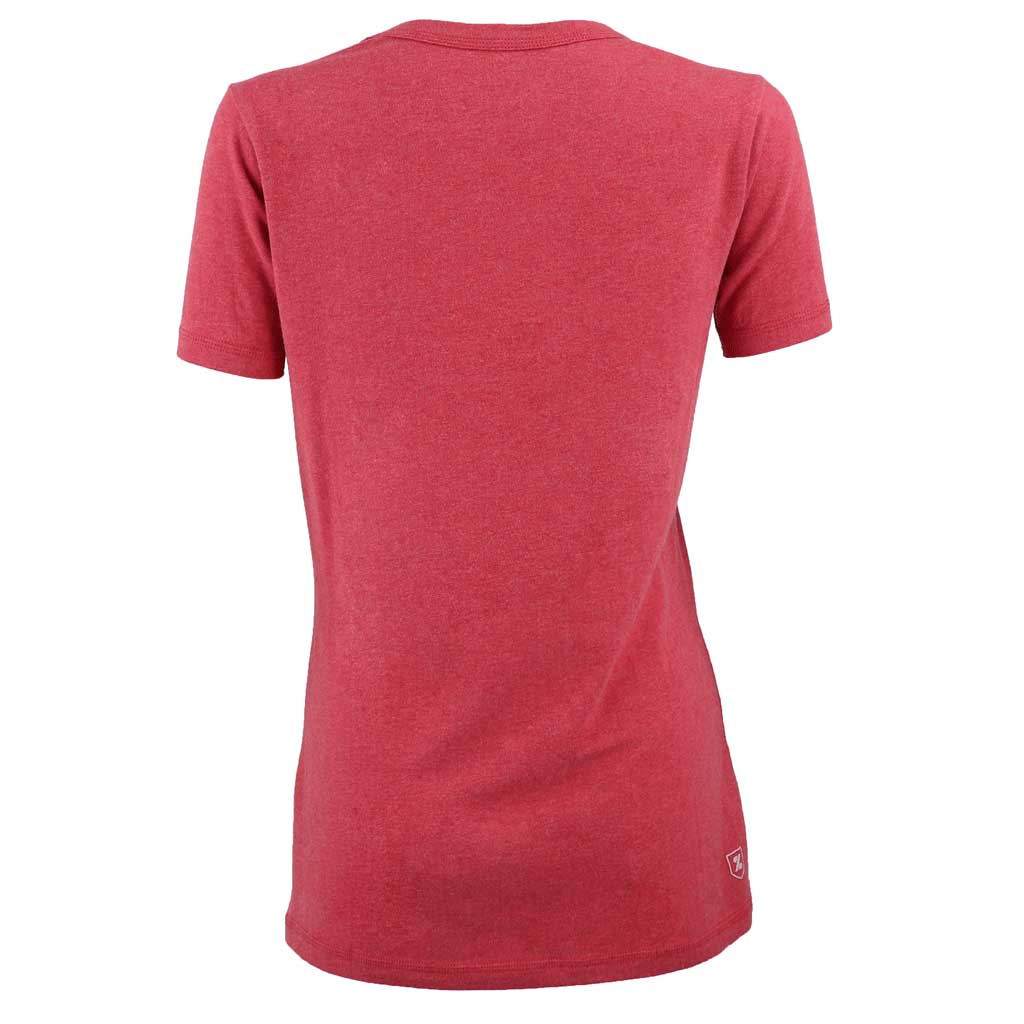 Zusa Women's Red Heather Peachy Tee