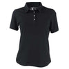 48-Hour Zusa Women's Black Everyday Pique Polo