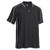 Expert Men's Black/White Style Polo