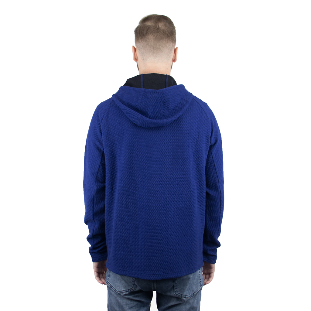 48-Hour Zusa Unisex Cobalt Afton Textured Hoodie