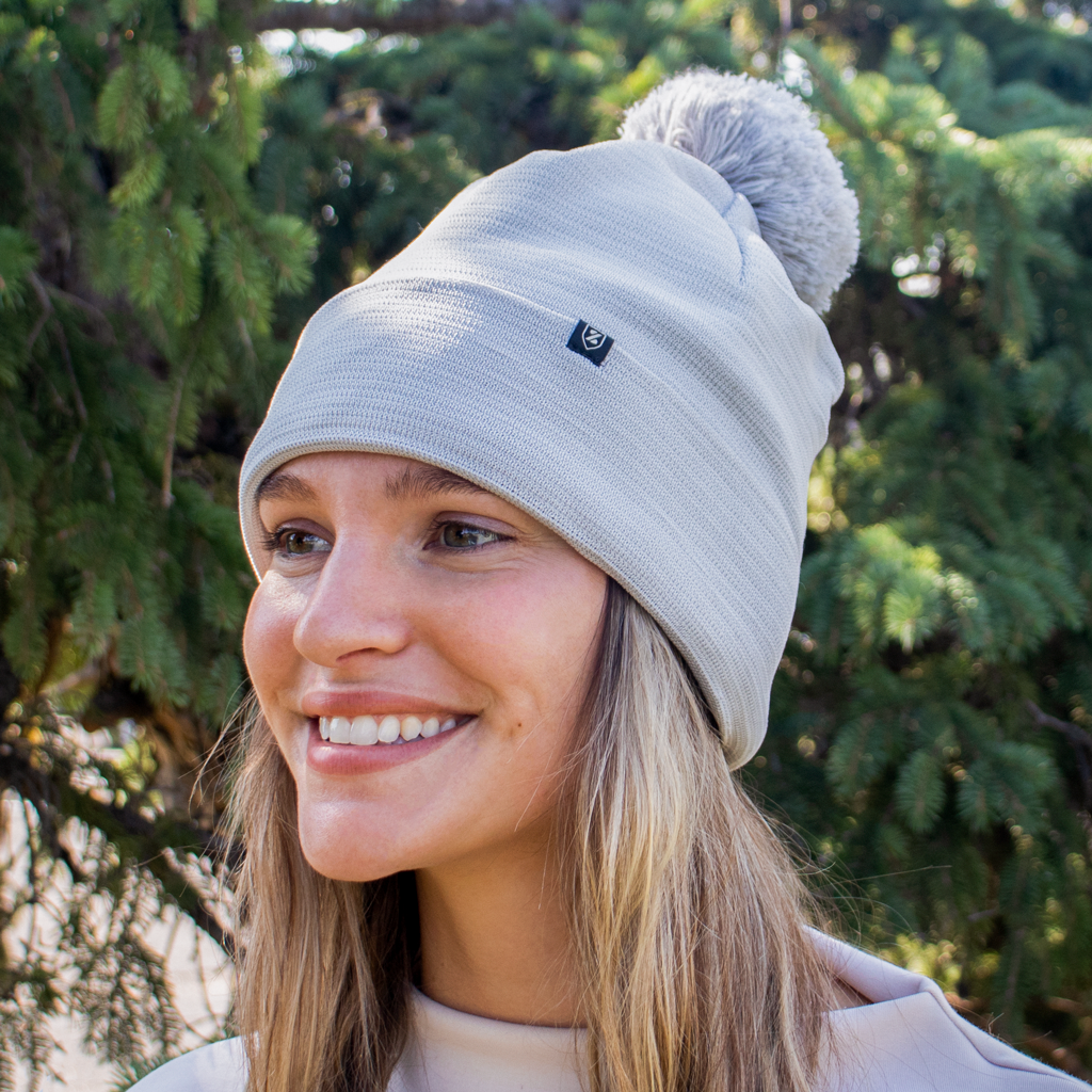 Zusa 3 Day Light Grey Hyland Knit Beanie