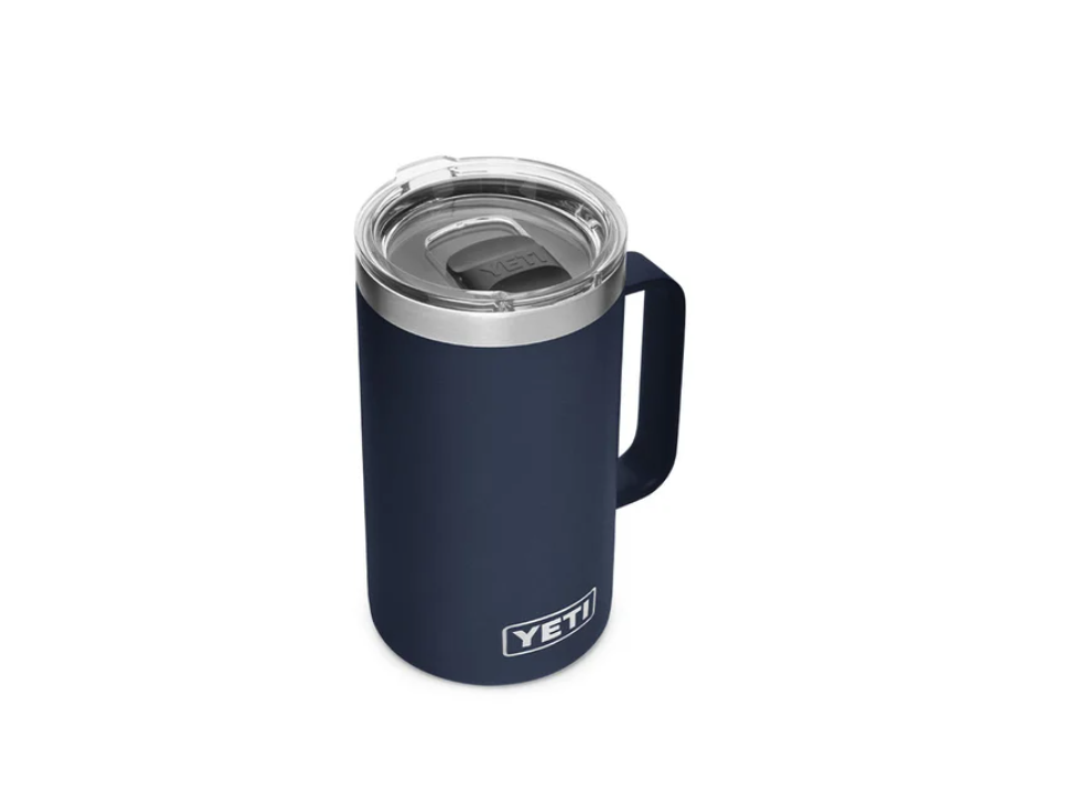 YETI Navy Rambler 24 oz Mug