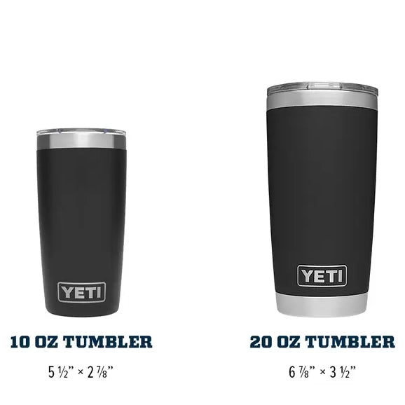 YETI Navy Rambler 10 oz Tumbler