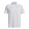 Under Armour Men's White Tech Team Polo