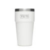 YETI White Rambler 16 oz Stackable Pint