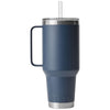 YETI Navy Rambler 42 oz Straw Mug W/Straw Lid